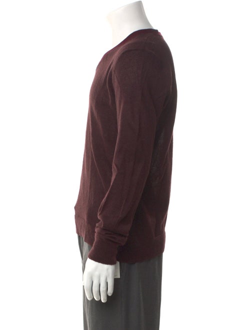 Dries Van Noten V-Neck Long Sleeve Pullover
