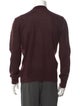 Dries Van Noten V-Neck Long Sleeve Pullover