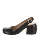 Dries Van Noten Leather Slingback Pumps