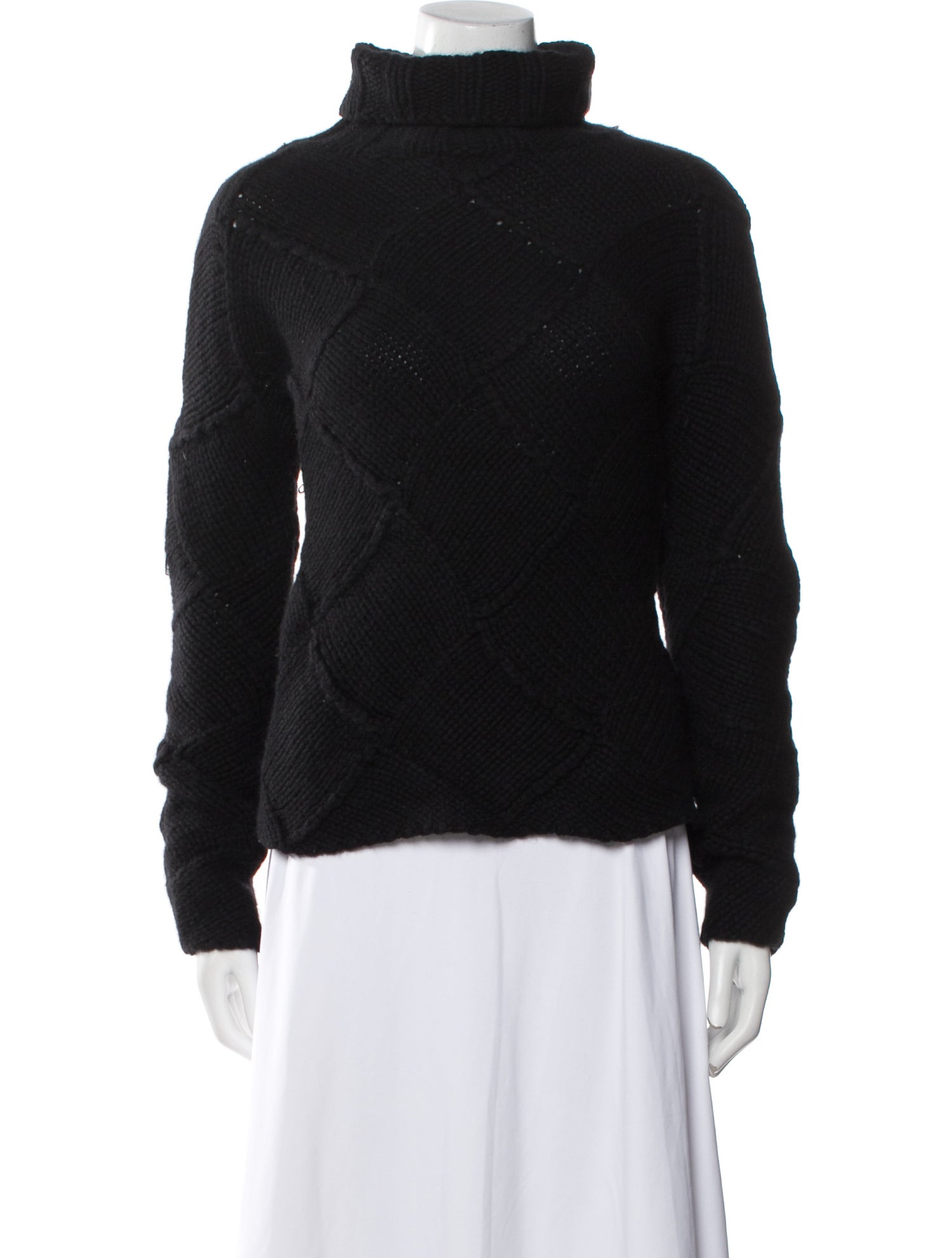 Dries Van Noten Wool Turtleneck Sweater