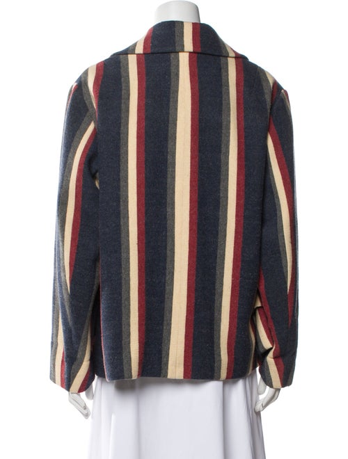 Dries Van Noten Wool Striped Blazer