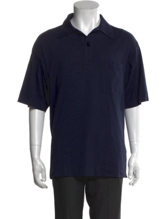Dries Van Noten Crew Neck Short Sleeve Polo Shirt