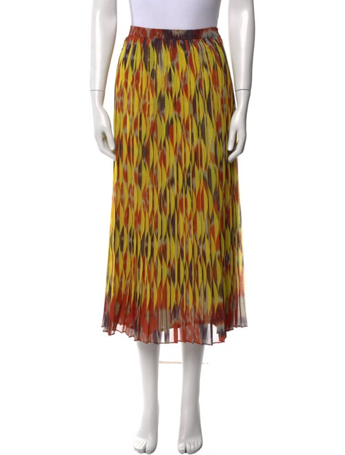 Dries Van Noten Printed Midi Length Skirt