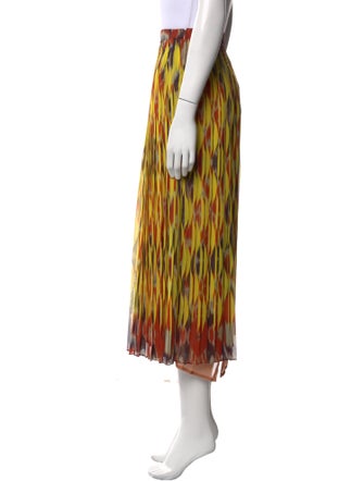 Dries Van Noten Printed Midi Length Skirt