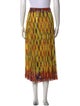 Dries Van Noten Printed Midi Length Skirt