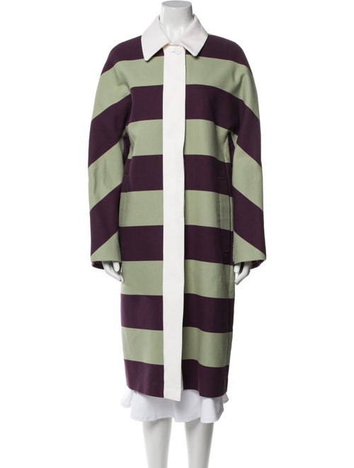 Dries Van Noten Striped Coat
