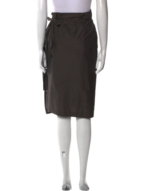 Dries Van Noten Pleated Accents Knee-Length Skirt