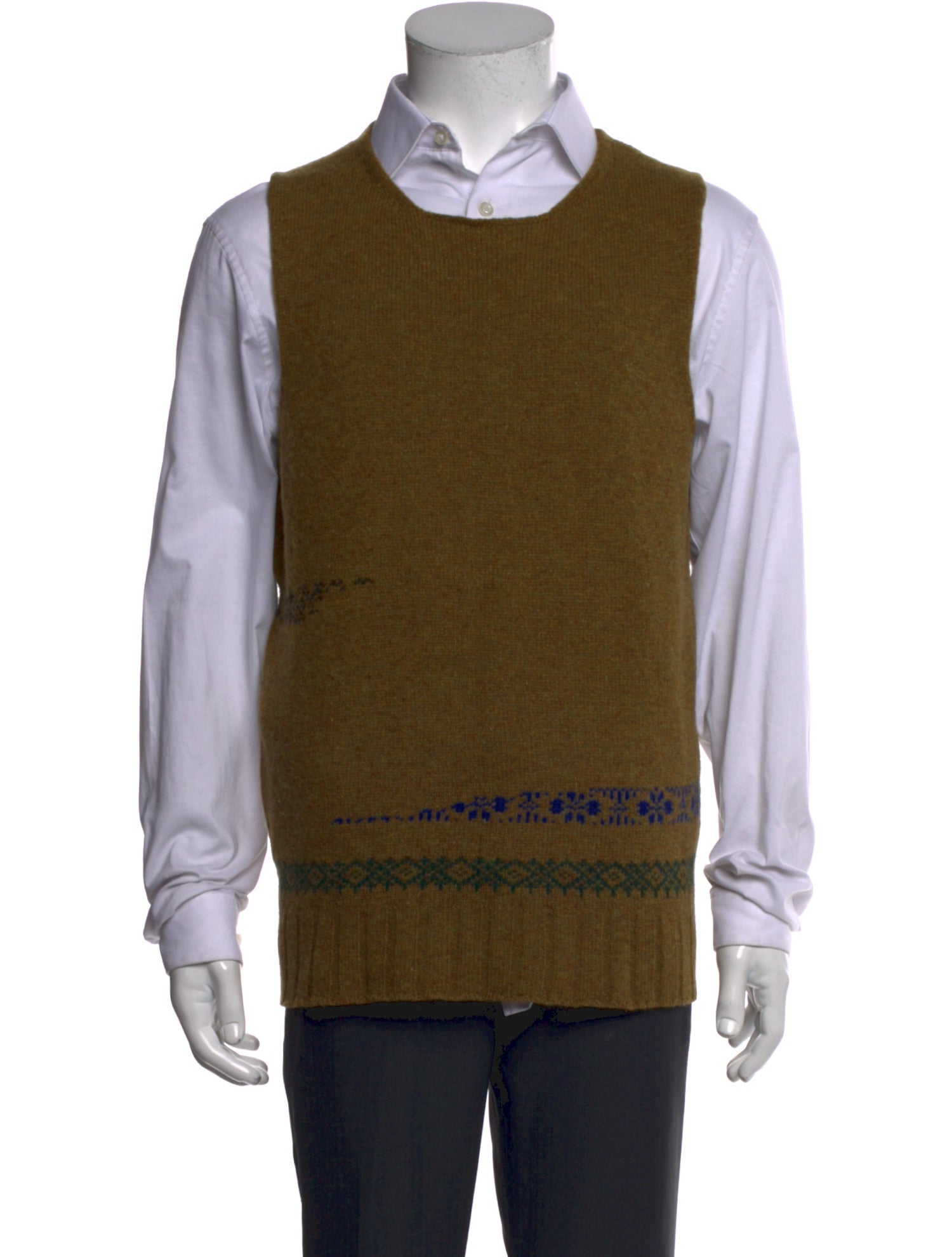 Dries Van Noten Vintage Late 1990's - Early 2000's Sweater Vest