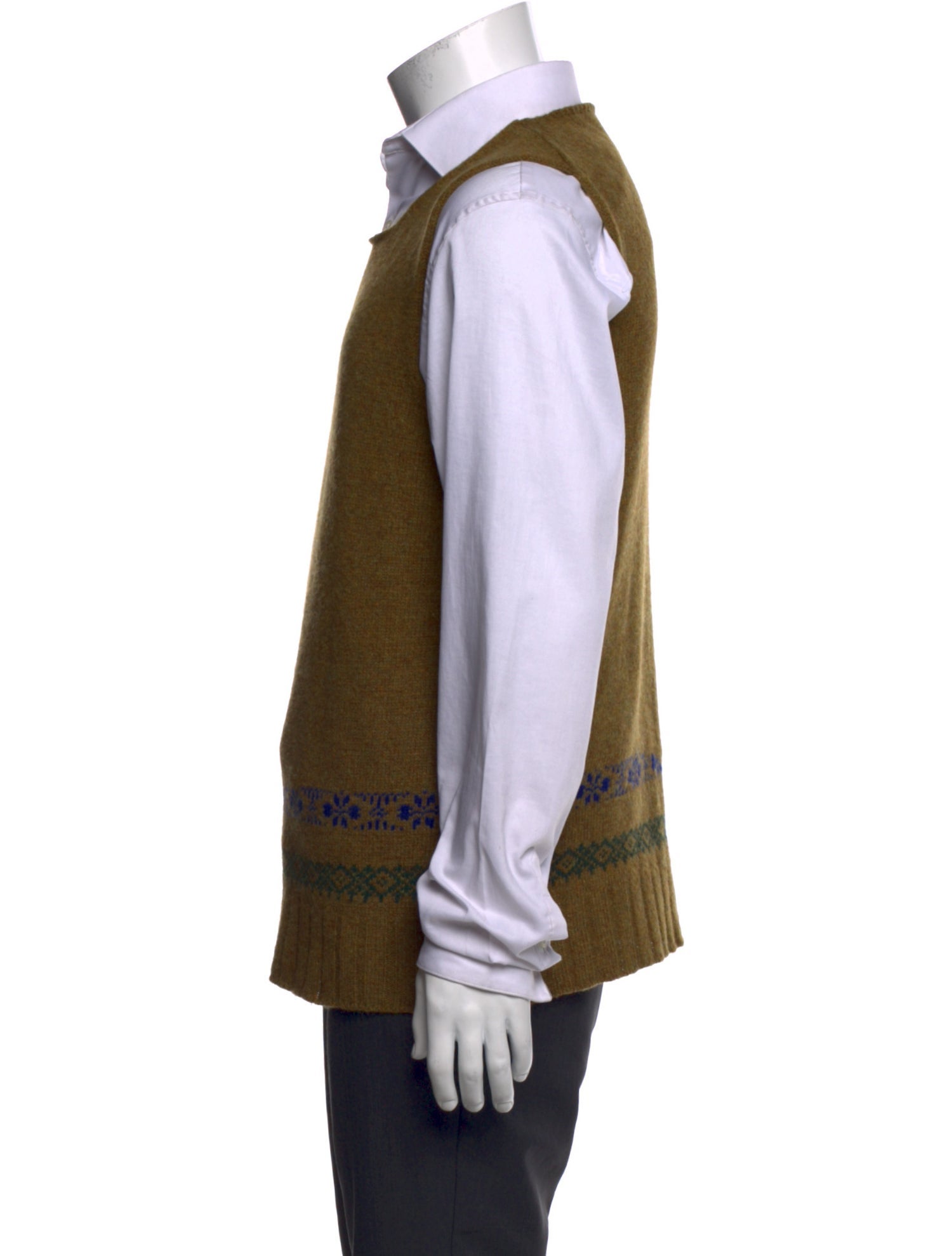 Dries Van Noten Vintage Late 1990's - Early 2000's Sweater Vest