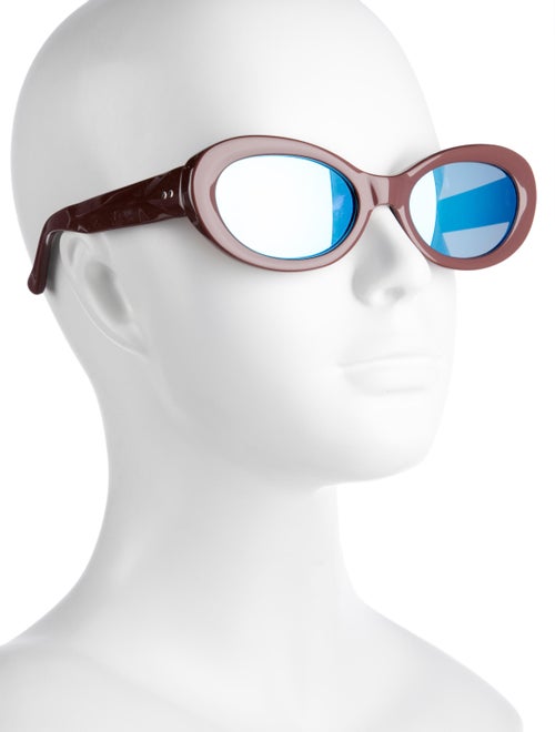 Dries Van Noten Cat-Eye Tinted Sunglasses