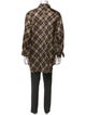 Dries Van Noten Plaid Print Long Sleeve Shirt