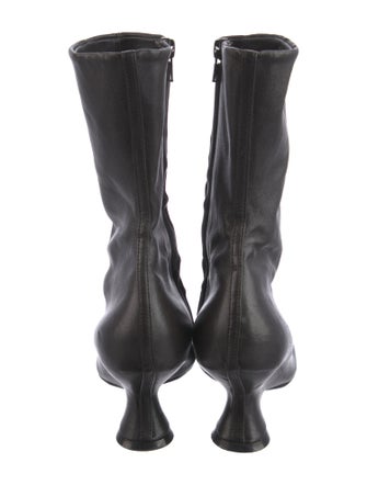 Dries Van Noten Leather Sock Boots