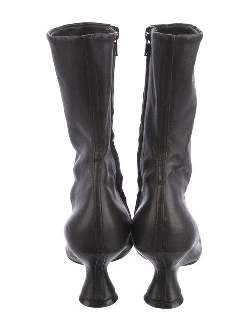 Dries Van Noten Leather Sock Boots