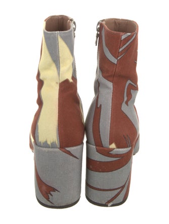 Dries Van Noten Printed Boots