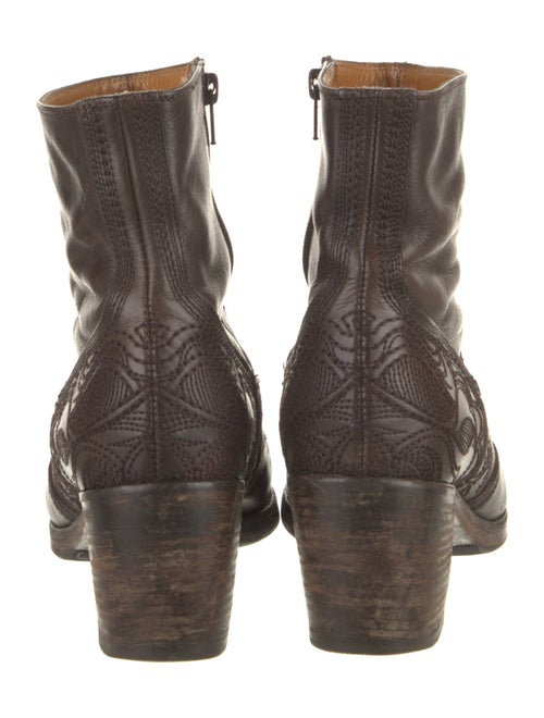 Dries Van Noten Leather Boots