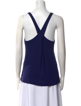 Dries Van Noten Scoop Neck Sleeveless Top