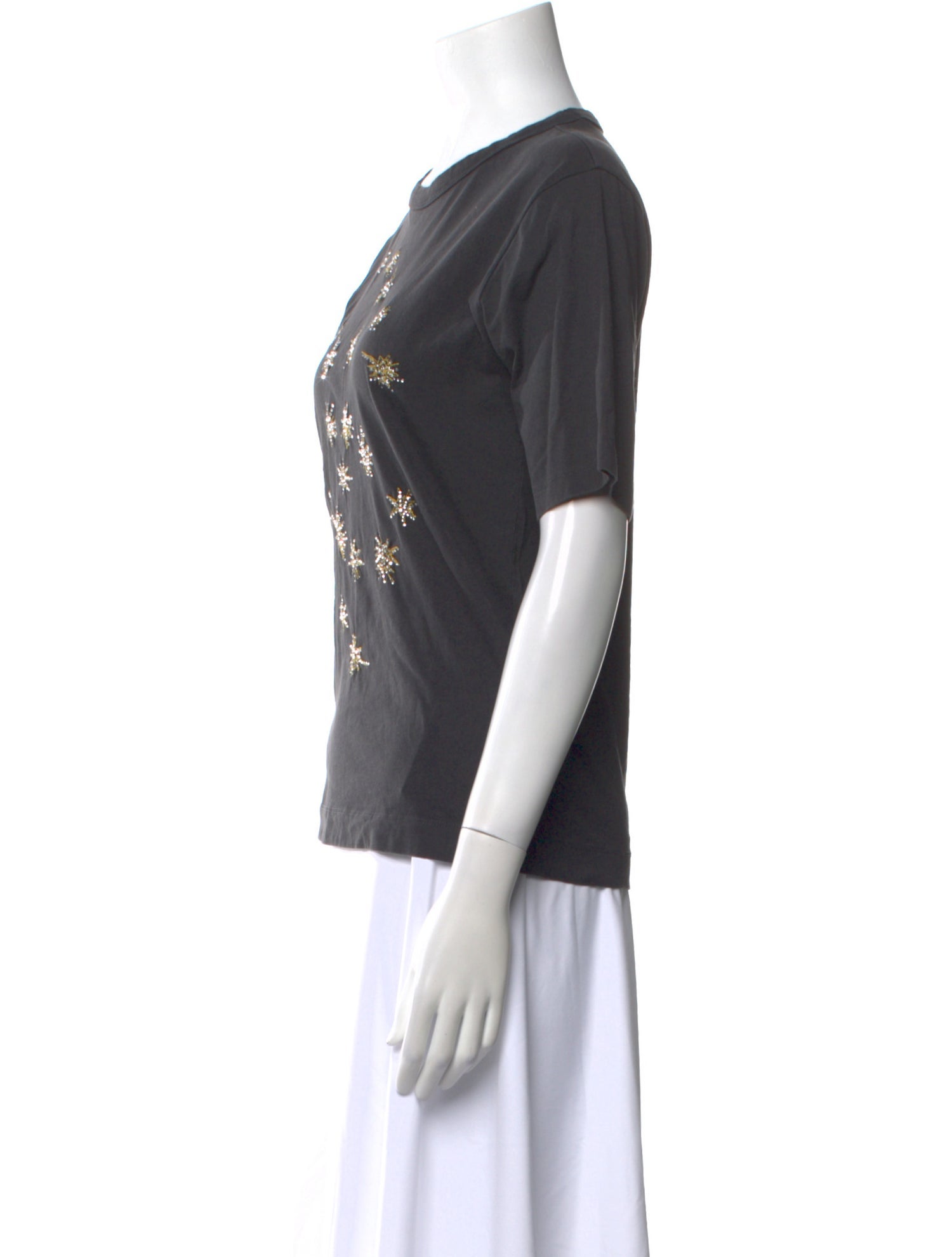 Dries Van Noten Graphic Print Crew Neck T-Shirt