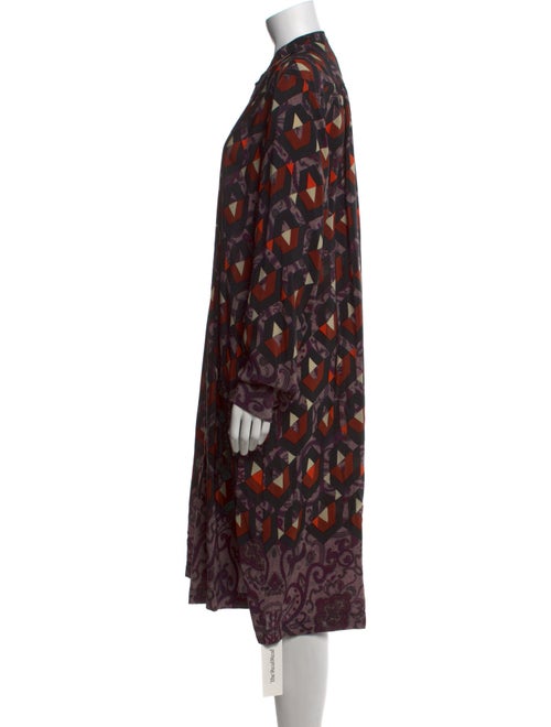 Dries Van Noten Silk Midi Length Dress
