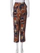 Dries Van Noten Printed Straight Leg Pants