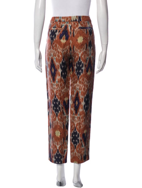 Dries Van Noten Printed Straight Leg Pants