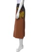 Dries Van Noten Printed Midi Length Skirt