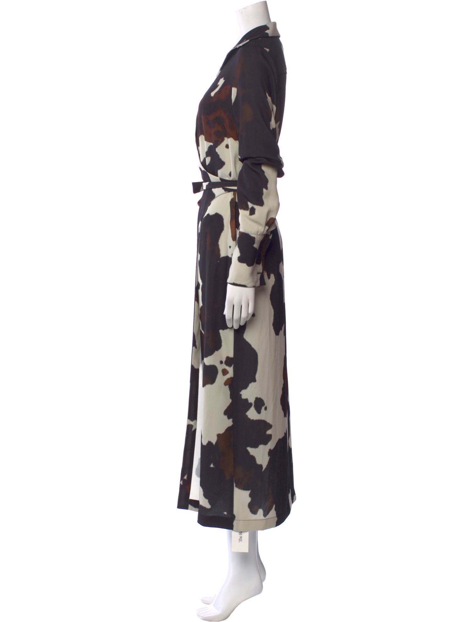Dries Van Noten Printed Long Dress