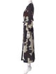 Dries Van Noten Printed Long Dress