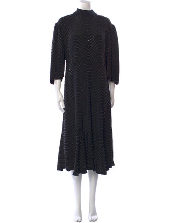 Dries Van Noten Silk Midi Length Dress