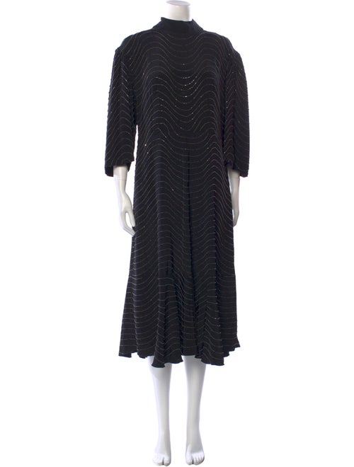 Dries Van Noten Silk Midi Length Dress