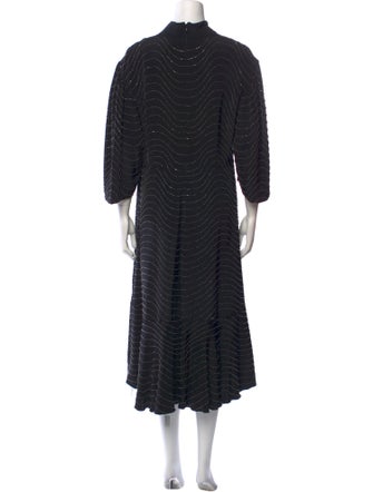 Dries Van Noten Silk Midi Length Dress