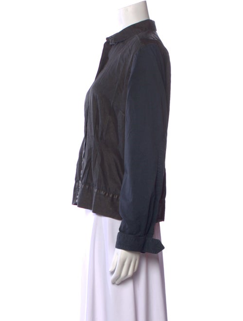 Dries Van Noten Long Sleeve Button-Up Top