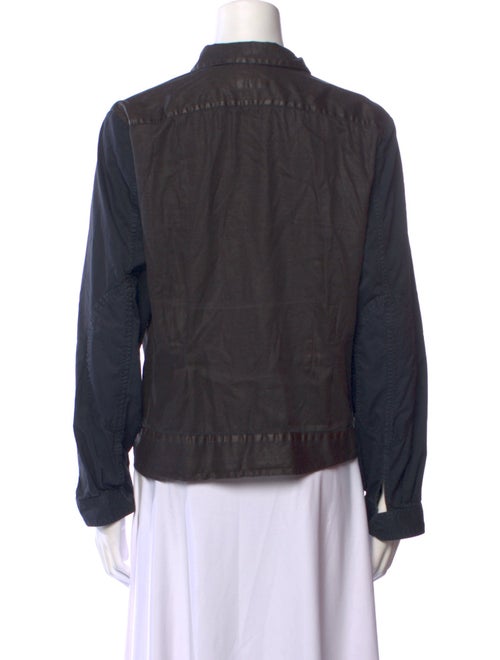 Dries Van Noten Long Sleeve Button-Up Top