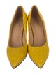 Dries Van Noten Leather Printed Pumps