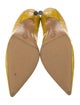 Dries Van Noten Leather Printed Pumps