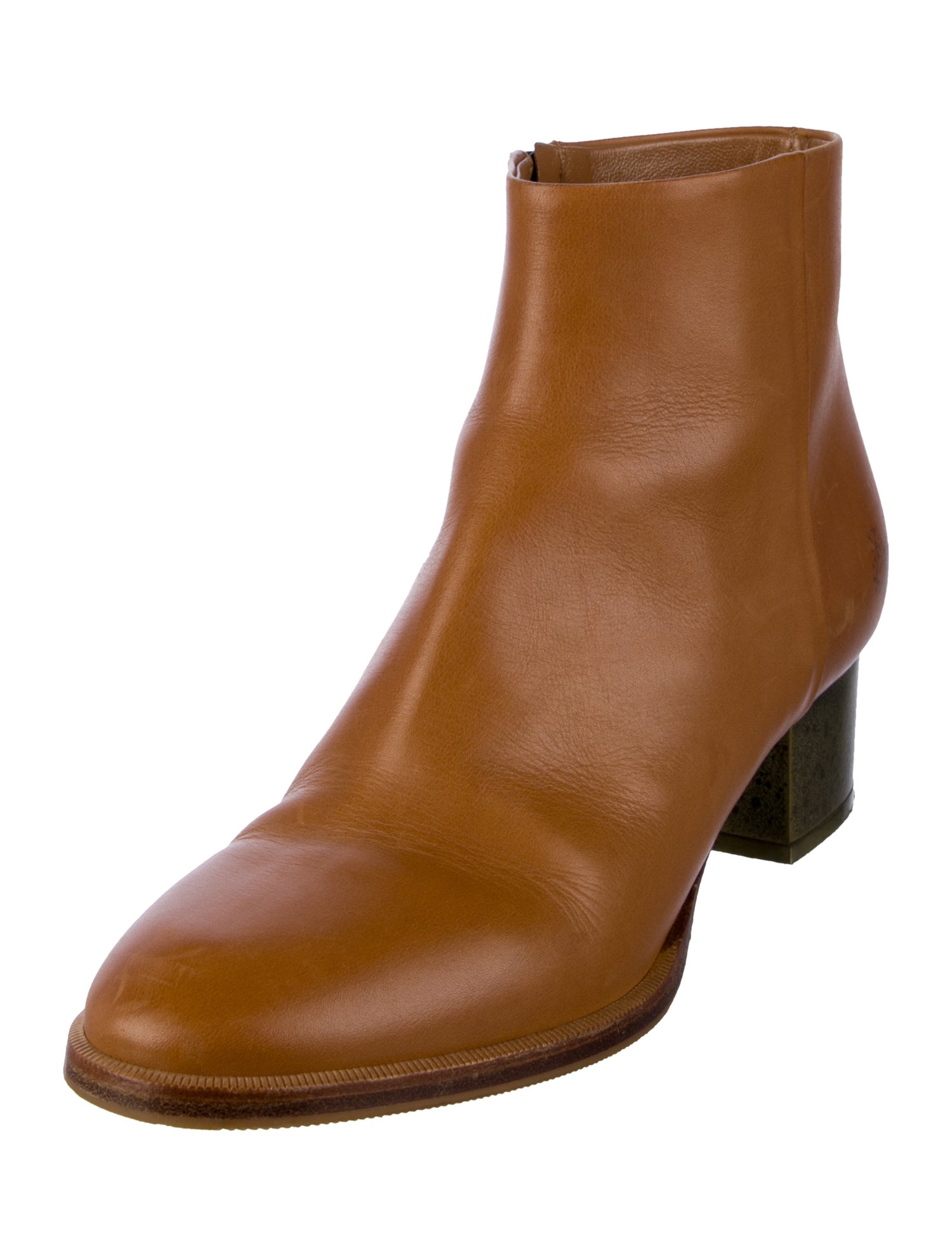 Dries Van Noten Leather Boots