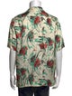 Dries Van Noten Floral Print Short Sleeve Shirt