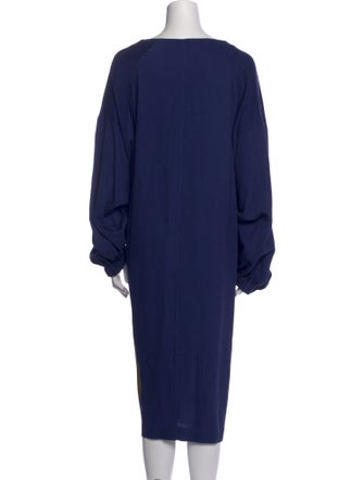 Dries Van Noten Graphic Print Midi Length Dress