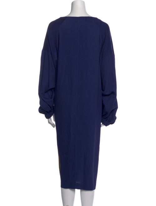 Dries Van Noten Graphic Print Midi Length Dress