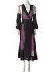 Dries Van Noten Silk Long Dress