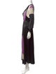 Dries Van Noten Silk Long Dress