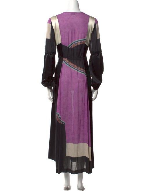 Dries Van Noten Silk Long Dress