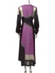 Dries Van Noten Silk Long Dress