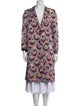 Dries Van Noten Printed Trench Coat