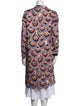 Dries Van Noten Printed Trench Coat