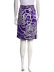 Dries Van Noten Embroidered Accent Knee-Length Skirt