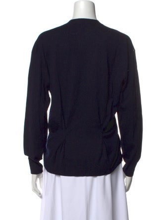 Dries Van Noten Merino Wool V-Neck Sweater