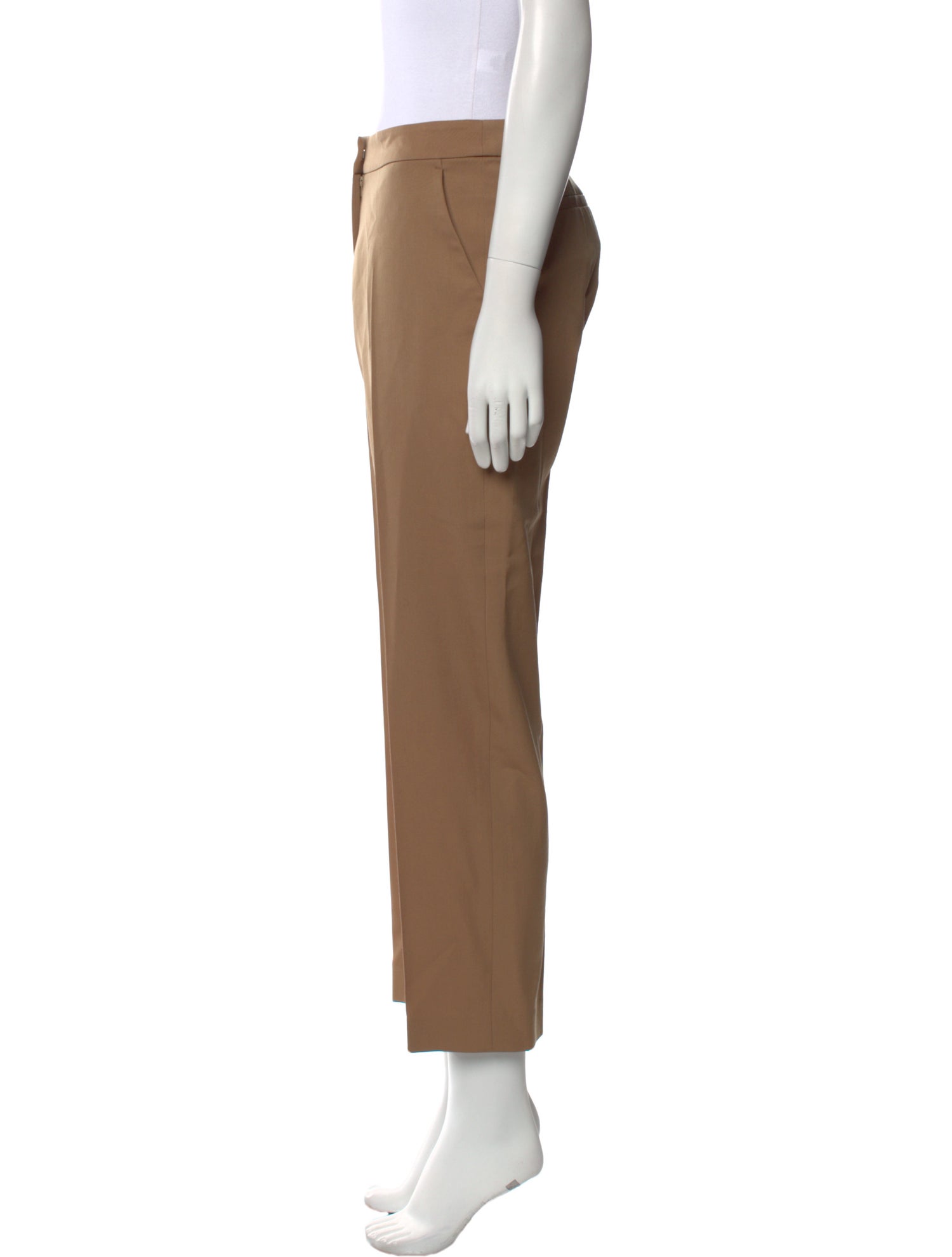 Dries Van Noten Wool Straight Leg Pants