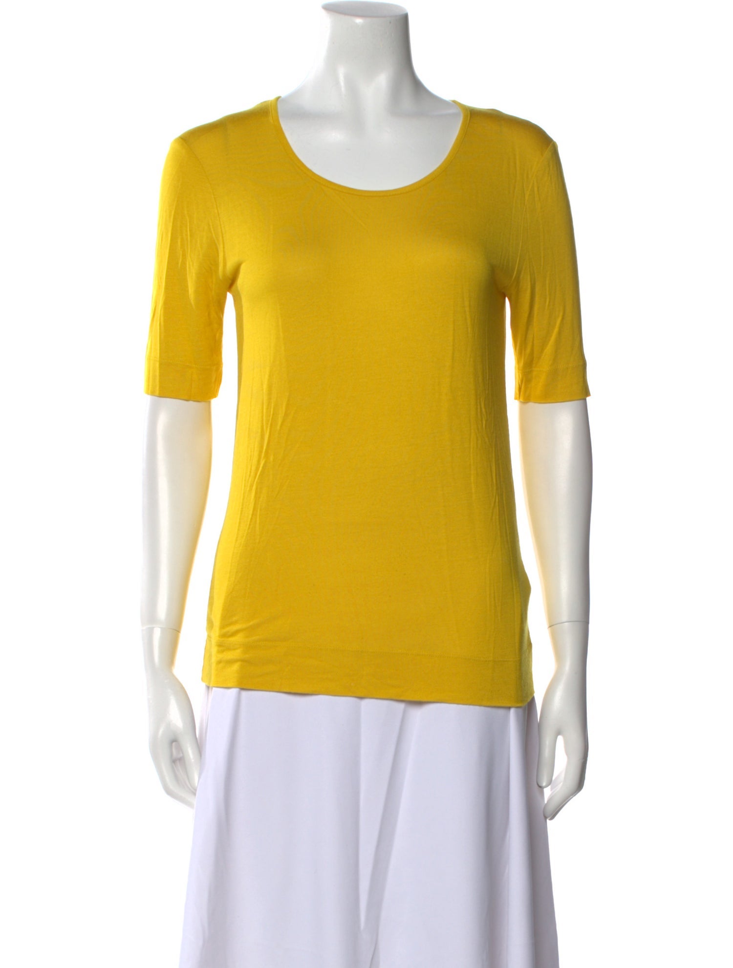 Dries Van Noten Scoop Neck Short Sleeve T-Shirt