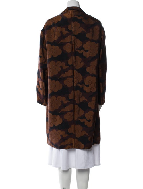 Dries Van Noten Floral Print Coat