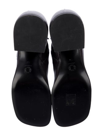 Dries Van Noten Leather Sock Boots